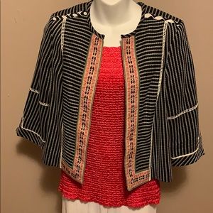 Light short cardigan